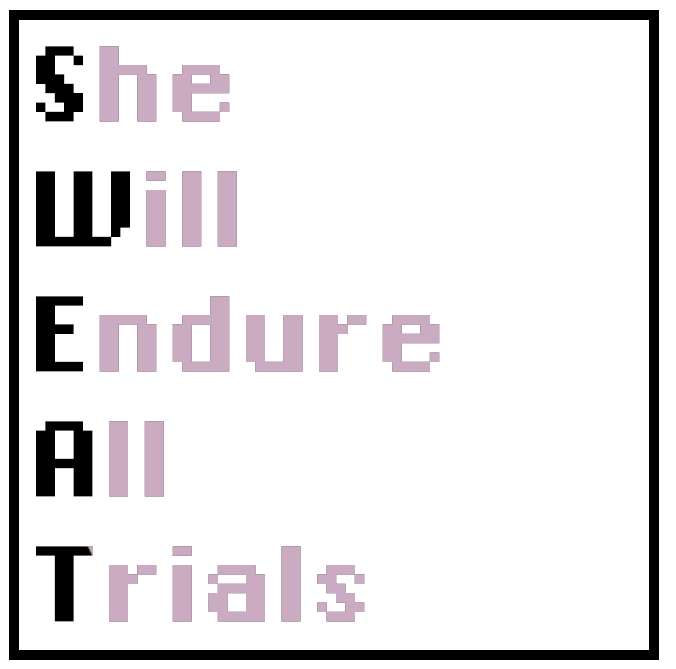 She Will Endure All Trials (Concept Logo)